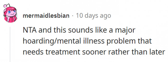 9. MIL should be given the help she needs sooner rather than later