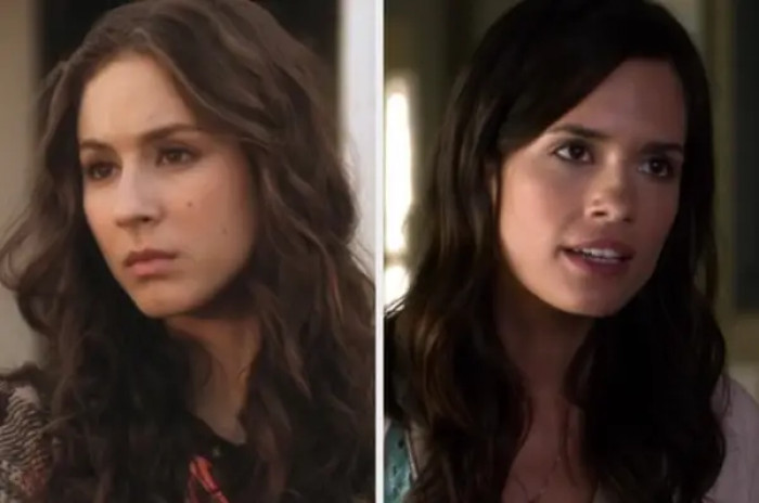 7. Spencer (Troian Bellisario) and Melissa Hastings (Torrey DeVitto) from Pretty Little Liars