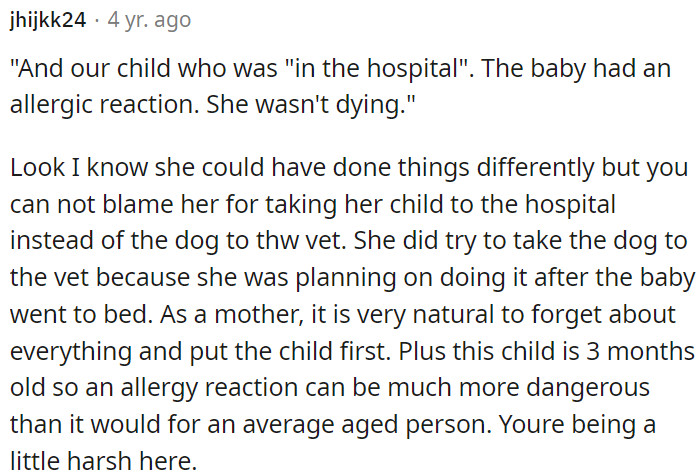 OP is being overly critical