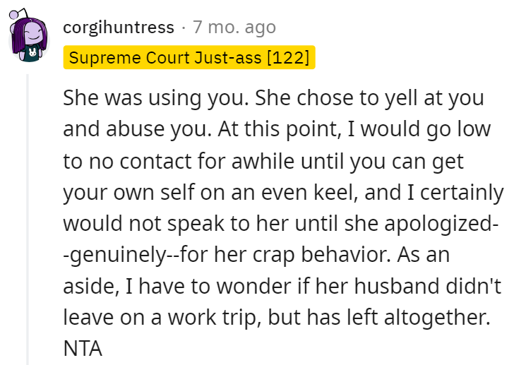 OP deserves an apology