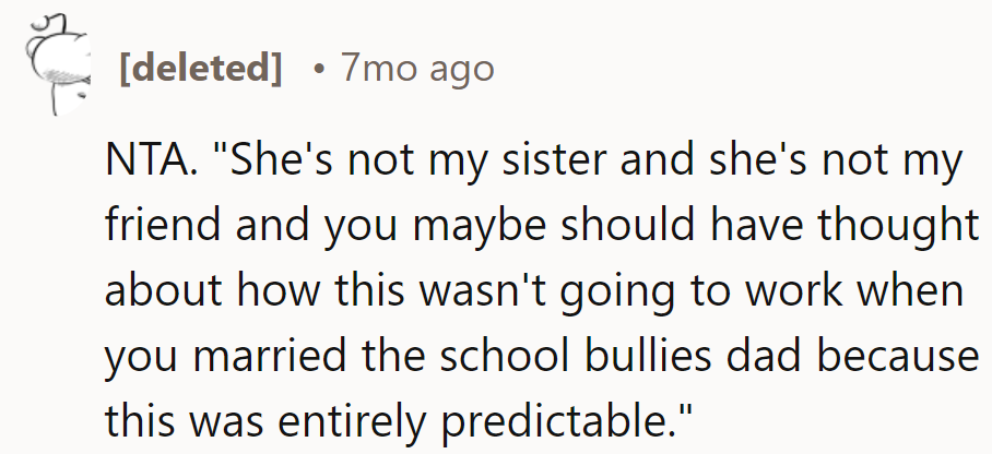 Mom's marriage turned family dynamics into a sitcom sequel.