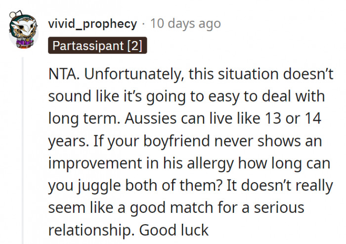 12. It's something pretty serious to consider for the long term