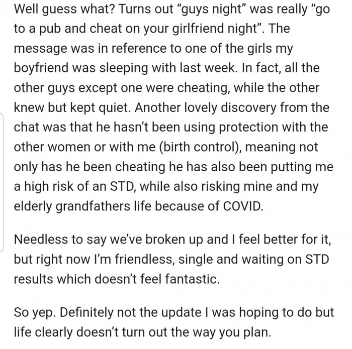 To their surprise, the 