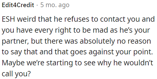 OP's comment may not have been necessary and could contradict her message.