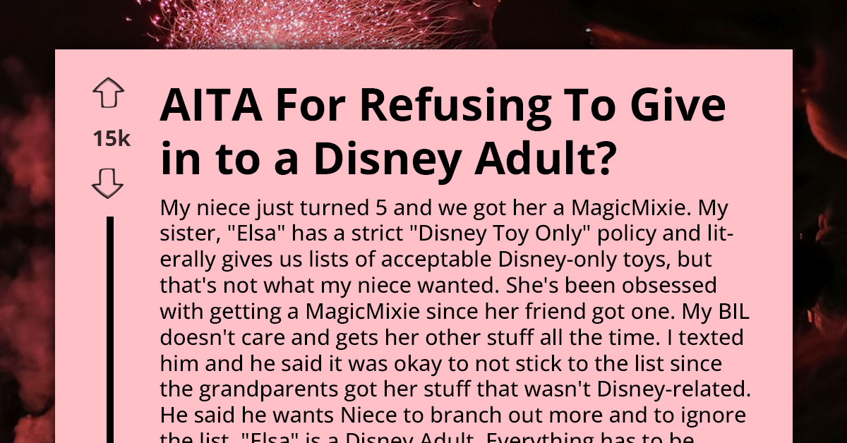 Aunt Defies Sister’s Disney Only Rule And Brings A Child’s Birthday Party To A Halt