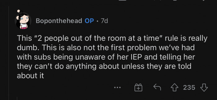OP's reply to the previous user's comment: