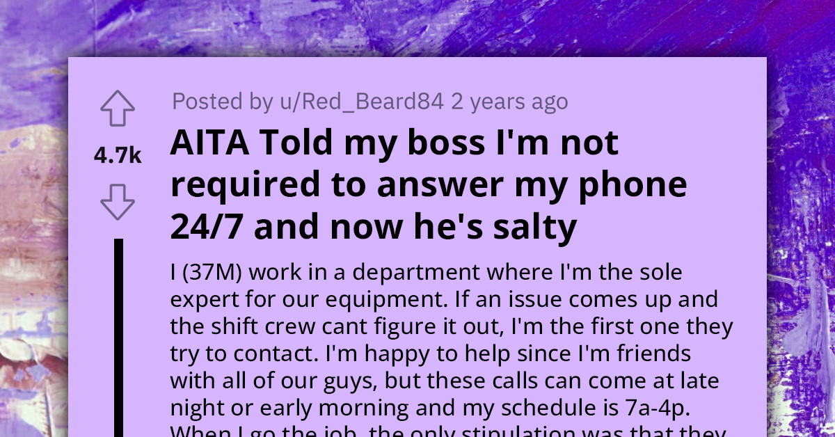 Redditor's Battle For Work-Life Balance Amid Late-Night Calls From Manager