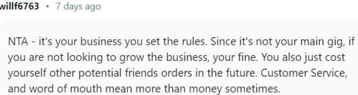 Word of mouth means more than money sometimes