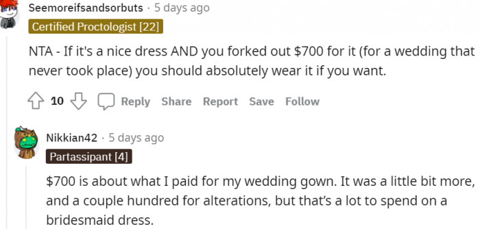 17. You should wear it if you want