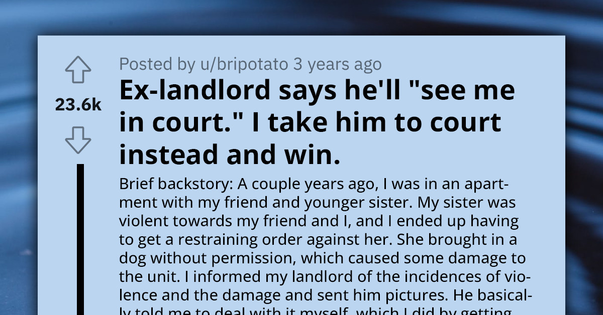 Landlord Refuses to Return Deposit and Threatens to Sue Tenant; They Take Him to Court and Get Double