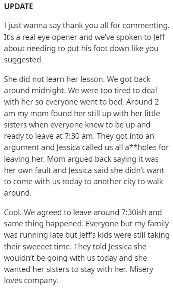 OP Gave Us a Lengthy Update to the Original Story, Explaining What Happened Next