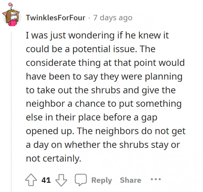 However, it doesn’t hurt to be considerate too.