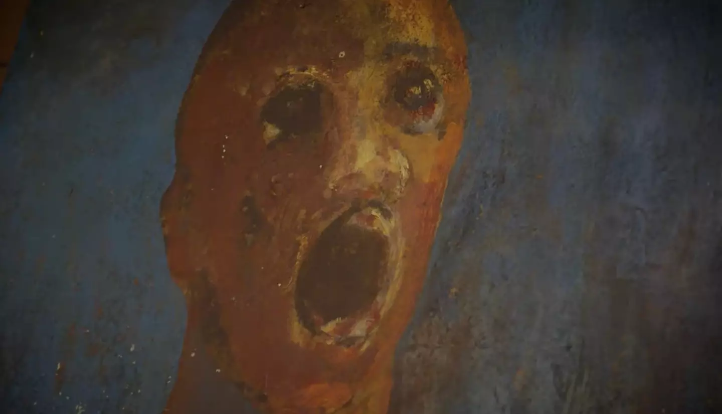 Sean Robinson inherited 'The Anguished Man' from his grandmother.