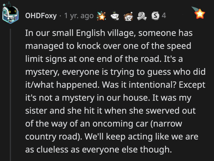 7. Snitches get stitches