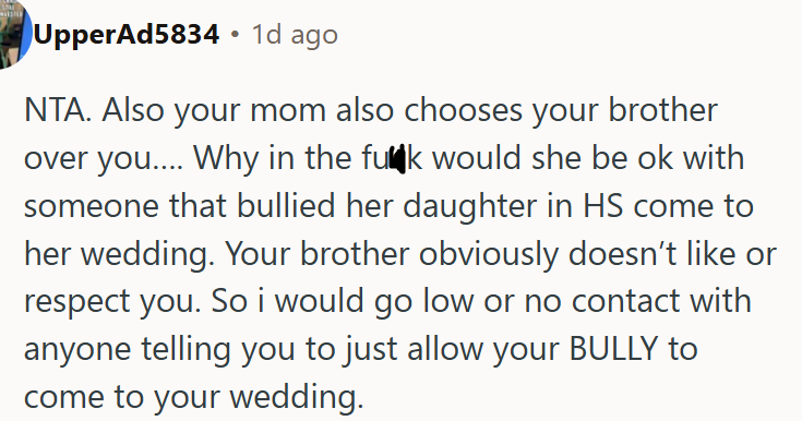 Mom is also wrong.
