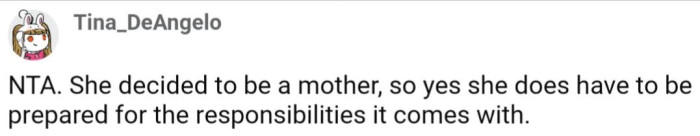 Part of being a parent is being responsible for your children