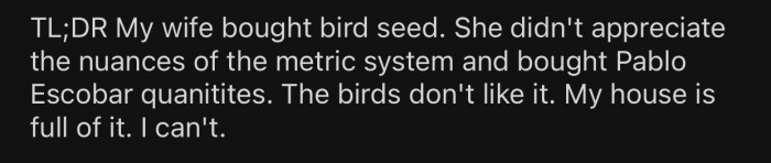 OP added a TL;DR at the end for people who don't want to read the whole thing.