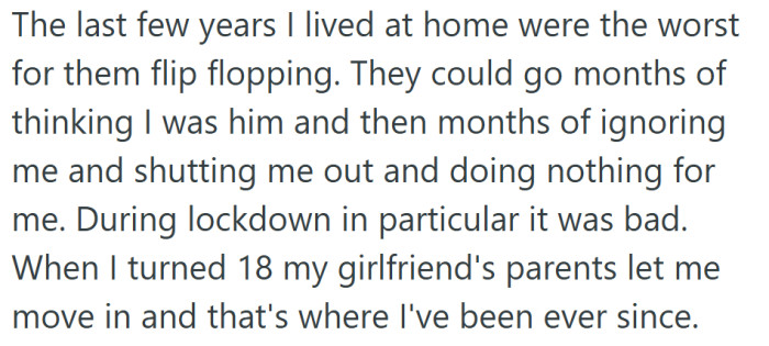 Life at home became a cycle of being loved like a ghost and ignored like a stranger.