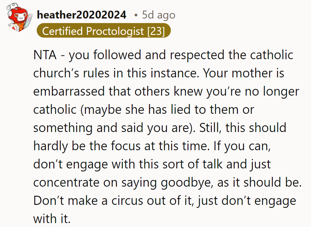 NTA - Rule-following champ! Mom's just worried about her story. Let's stick to goodbyes, not gossip.