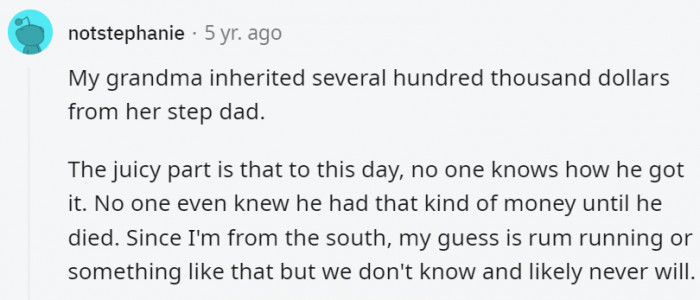 23. Still, money is money, and we hope this person's grandma bought something nice for herself