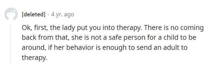 Therapy by MIL—the ultimate endorsement for 