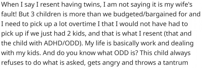 A child with ADHD/ODD is a challenge.
