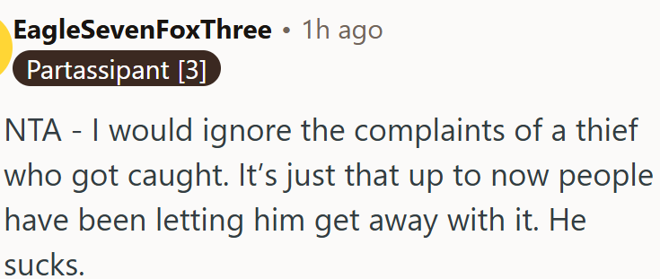 No one has held him accountable so far.