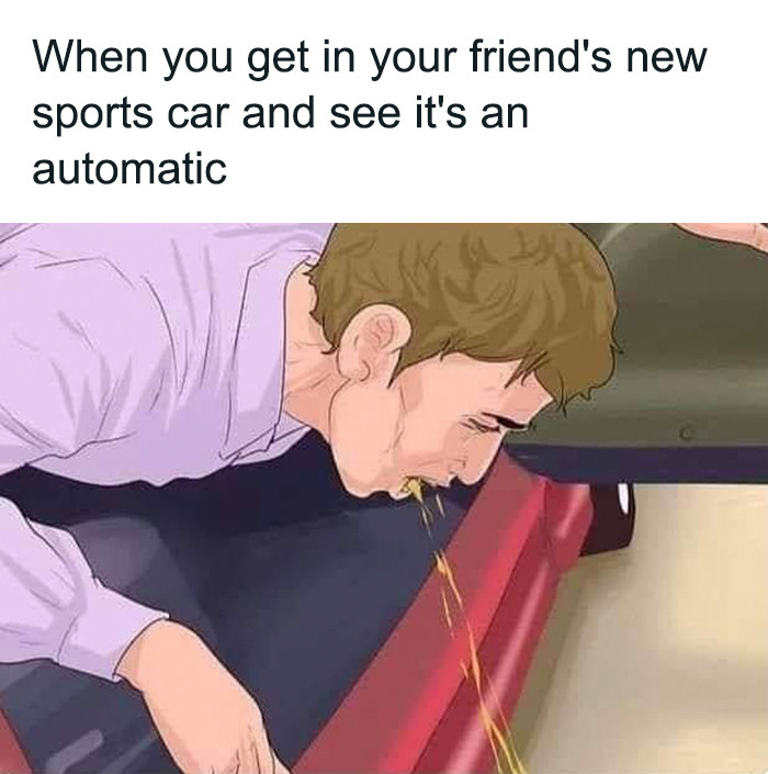 13. Because Driving What You Enjoy Is Shameful