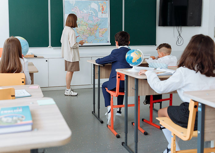 20. 'While subbing 8th grade one kid loudly said to another 