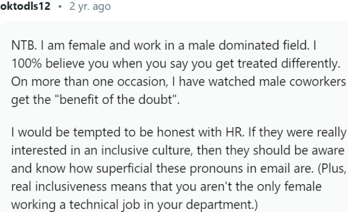 Challenges of being a woman in a male-dominated field