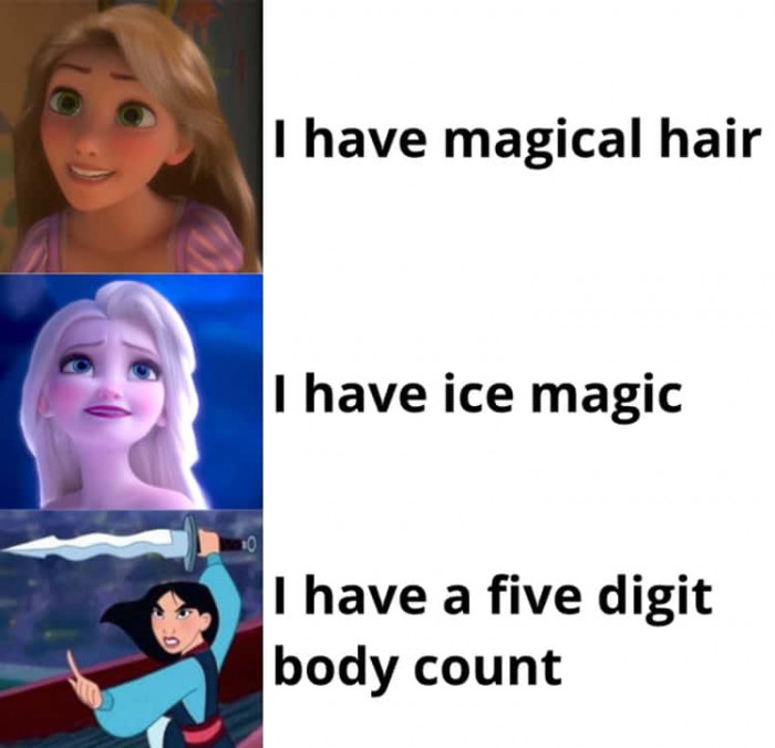 20. Mulan is the most badass Disney princess, and that's a fact.