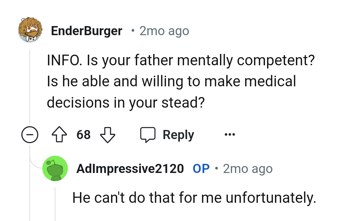 This Redditor has a question