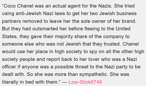 7. Coco Chanel