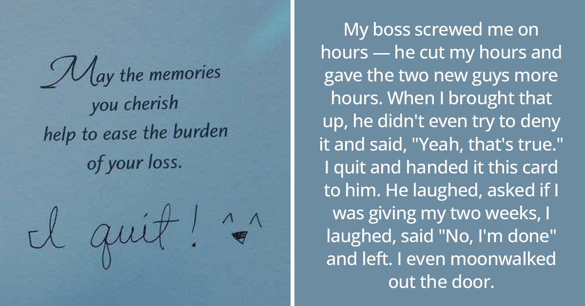 These 10 People Really Know How To Quit Their Jobs In Style