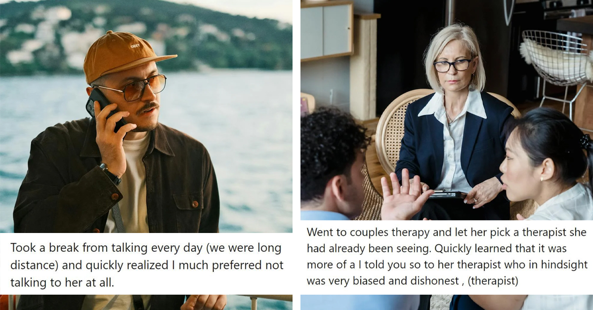 Do Not Make These Mistakes - 40 Couples Who Tried To Mend Their Relationship But Made Things Worse Instead