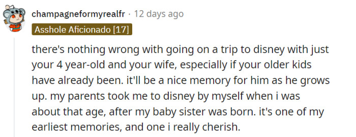 Something OP should consider...