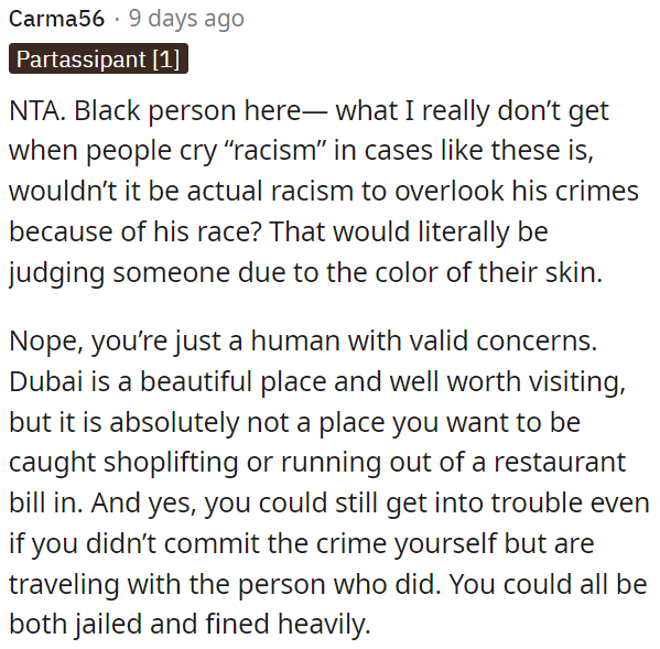 Dubai is beautiful but strict on crime; even being with a perpetrator can lead to serious consequences like jail and heavy fines.