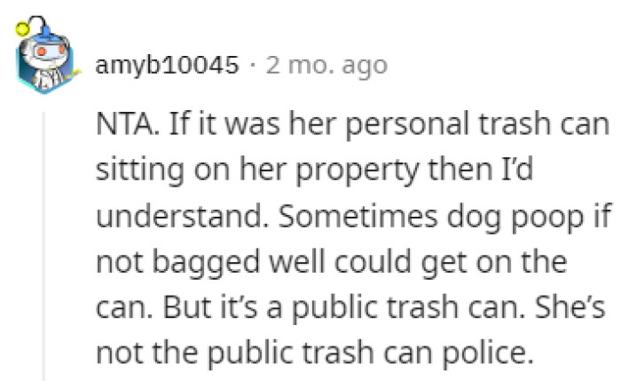 Public Trash Can Police