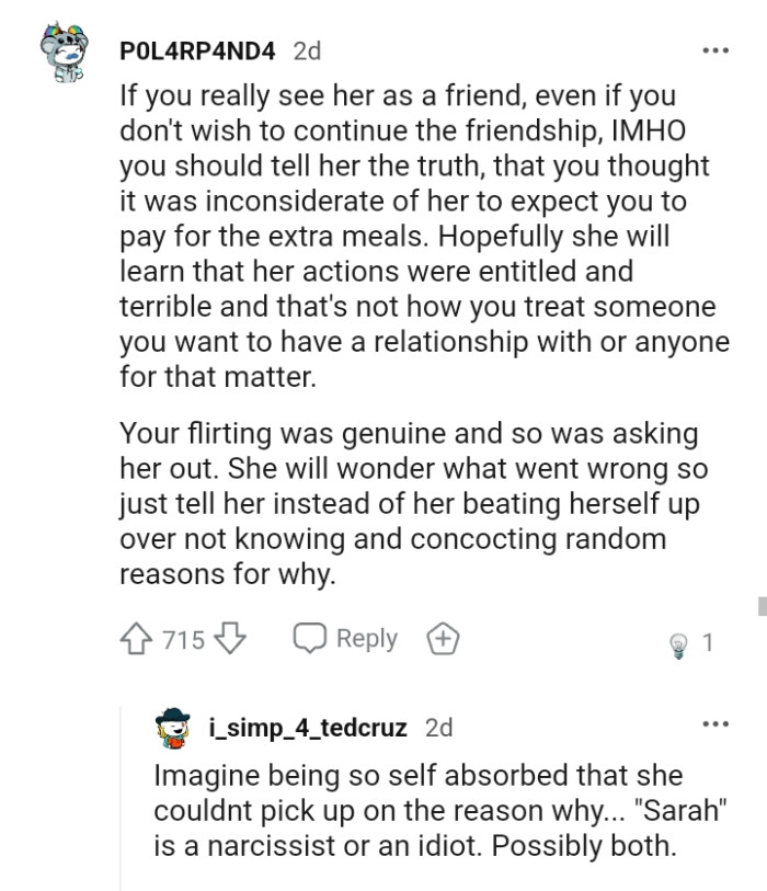 OP's flirting was genuine and so was the asking out