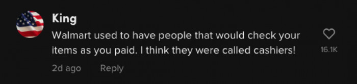 Seems Walmart Is Down on Cashiers