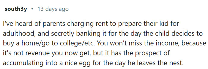 Some parents do this: