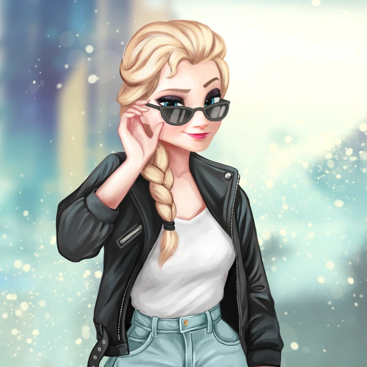 10. Elsa is just too cool for school... see what I did there?