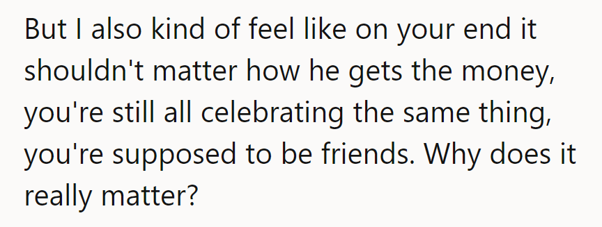 Friendship drives smoother when everyone chips in. Let's all fill our tanks.