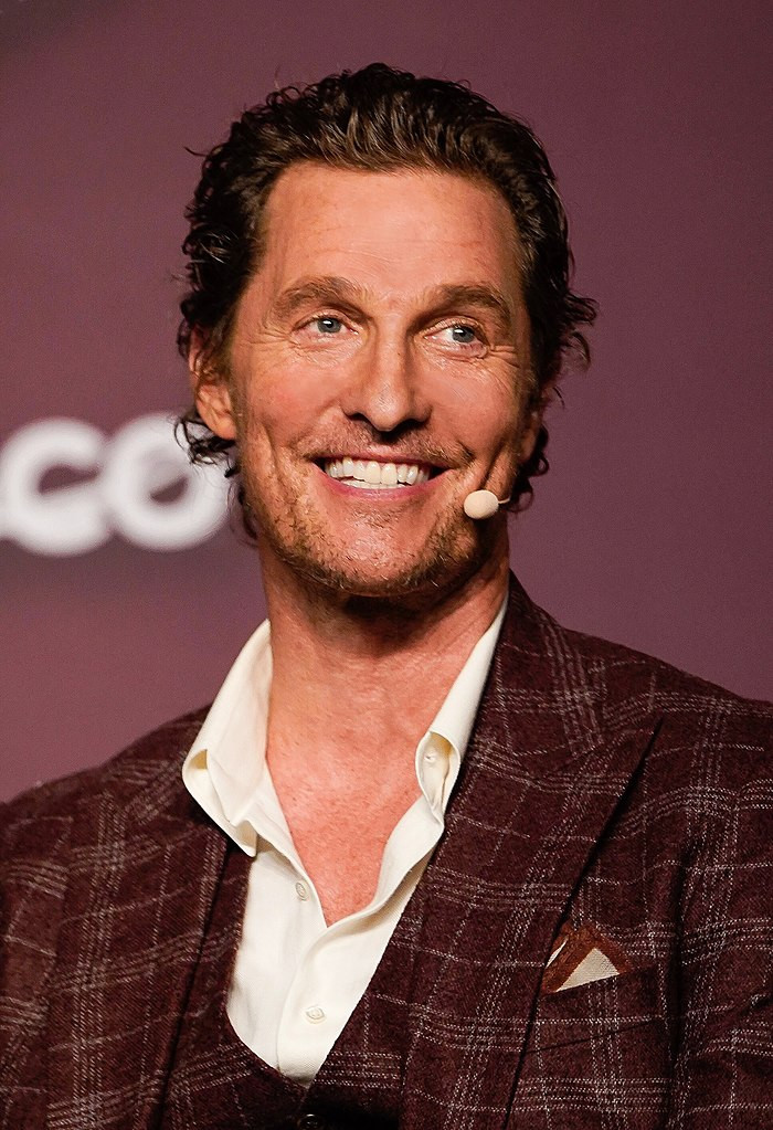 28. Matthew Mcconaughey