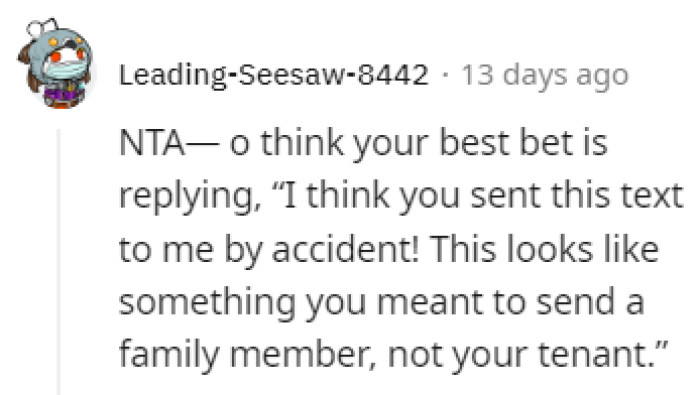 Solid advice right here