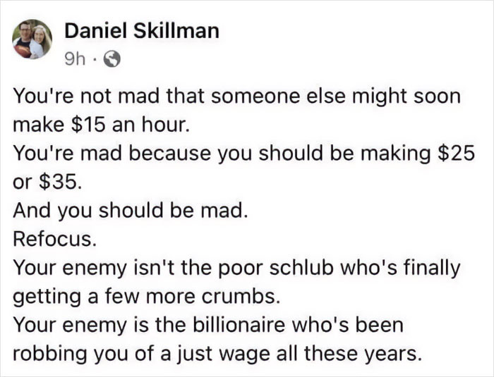 9. Who your enemy really is...