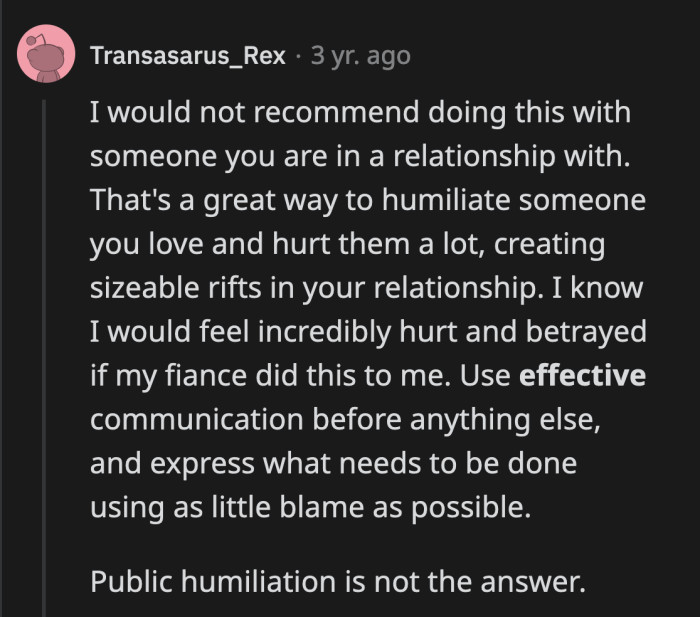 What OP did is not the advised course of action for people in a relationship with a messy person