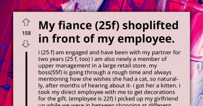 From Celebration To Conflict - Fiancée Shoplifts During Gift Shopping