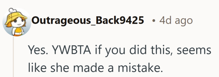 One missed message does not automatically equal bad intentions.