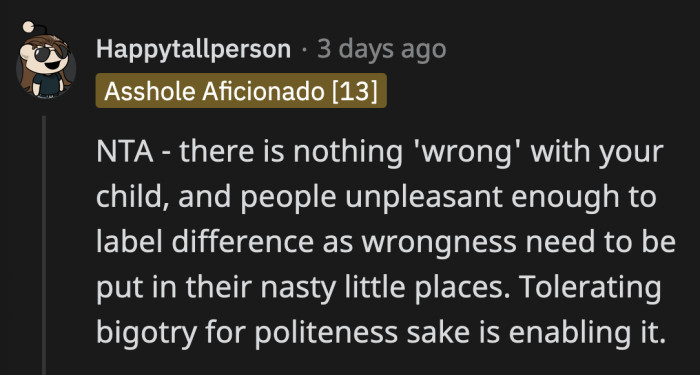 Enablers are in their own category of rudeness